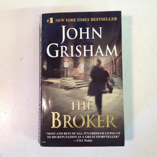 2005 Mass Market Paperback The Broker John Grisham Dell First Domestic Edition First Printing