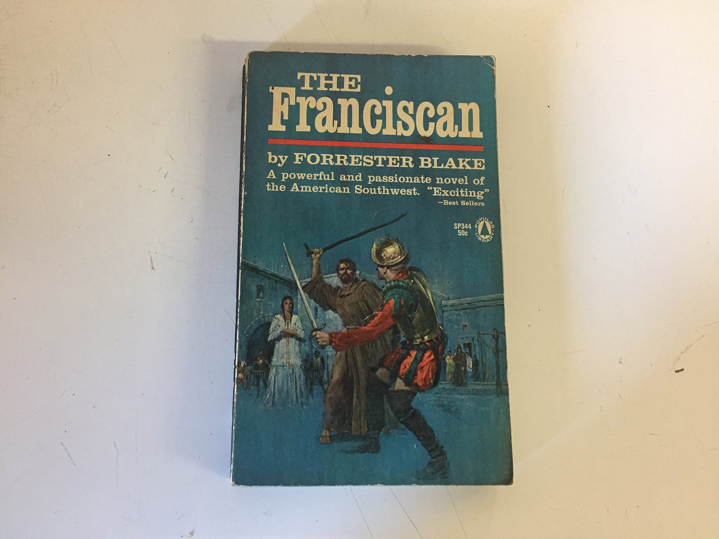 Vintage 1963 Mass Market Paperback The Franciscan Forrester Blake Popular Library First Printing