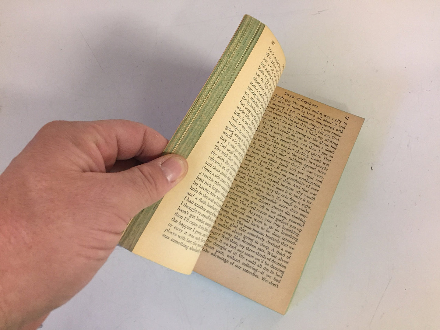 Vintage 1961 Mass Market Paperback Tropic of Capricorn Henry Miller Grove Press First Edition