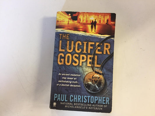 2006 Mass Market Paperback The Lucifer Gospel Paul Christopher Onyx First Edition