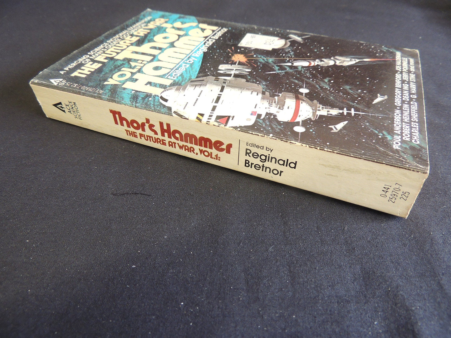 Vintage 1979 Mass Market Paperback The Future At War Vol 1: Thor's Hammer Reginald Bretnor, Ed.