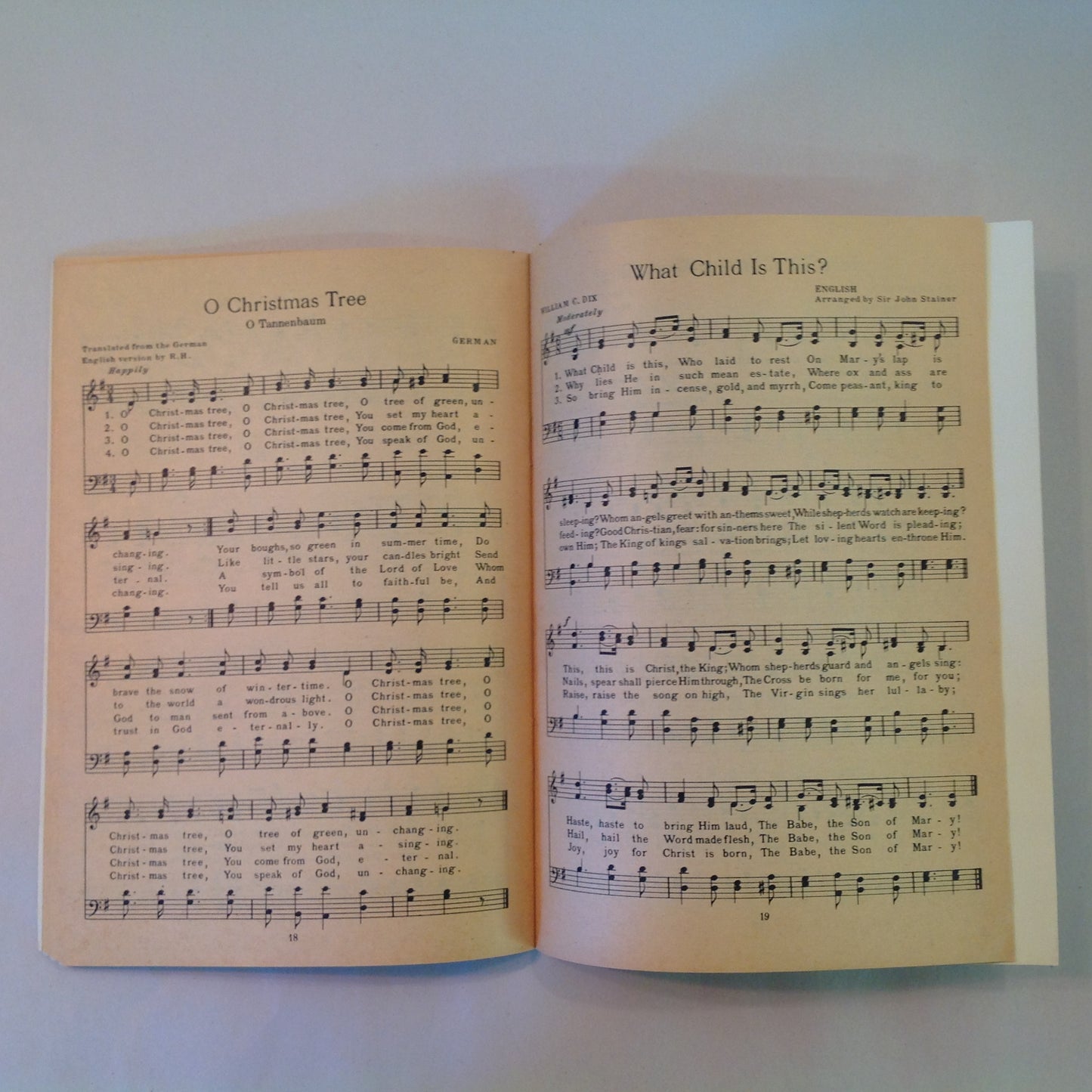 Vintage 1959 Favorite Christmas Carols From Firestone Songbook