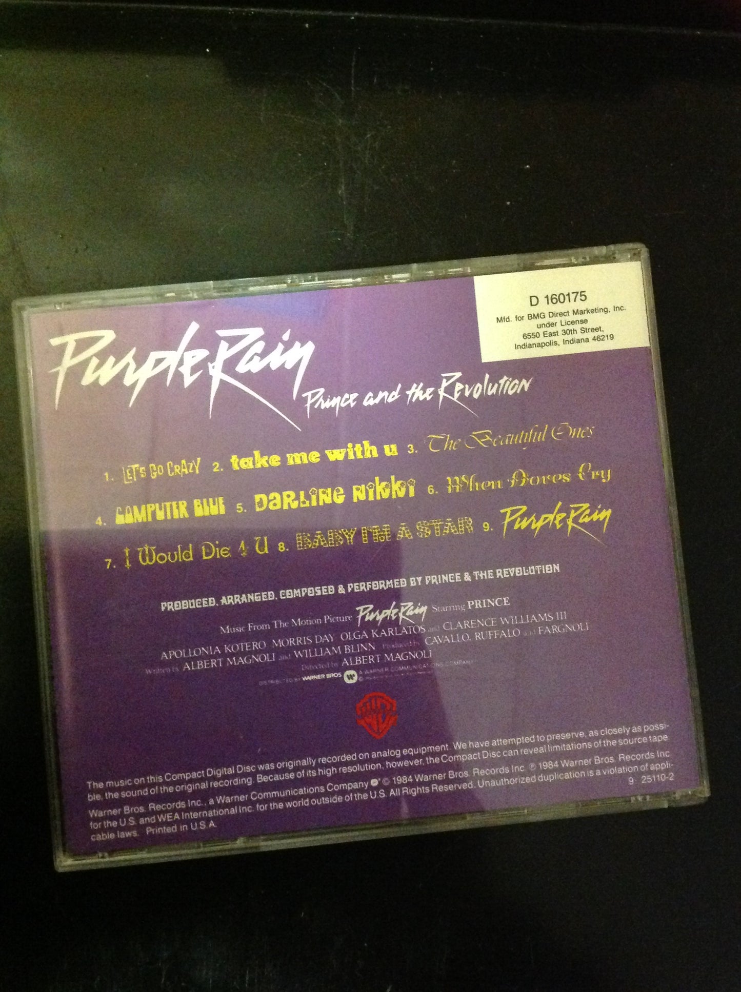 Prince And The Revolution - Purple Rain *Single #68