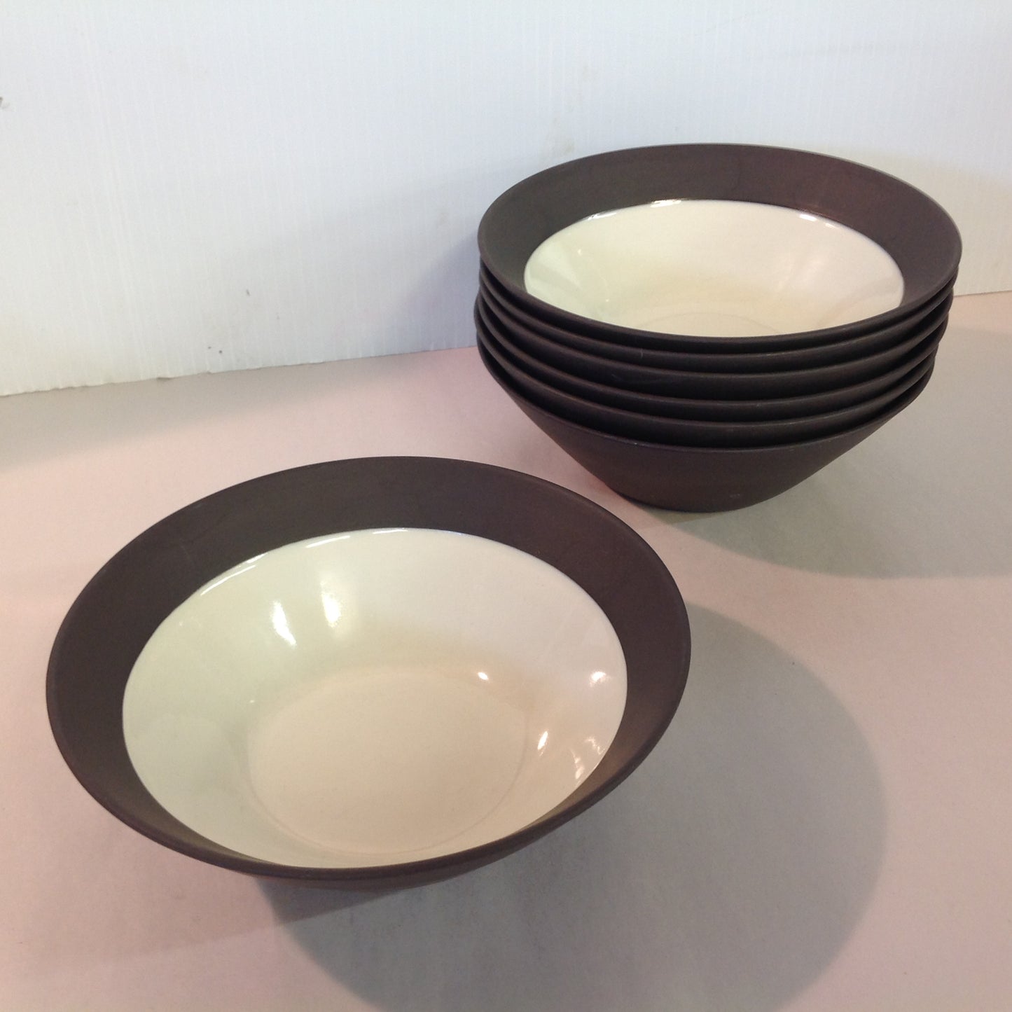 Vintage 1980's DANSK IHQ Flamestone Chocolot Brown Bowl