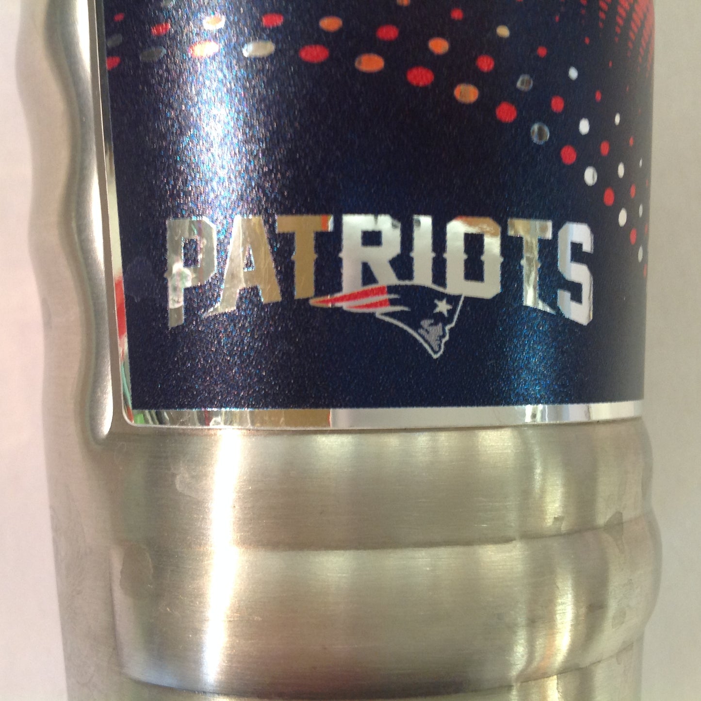 Great American Texas Products Stainless Steel 16 Oz New England Patriots Tumbler
