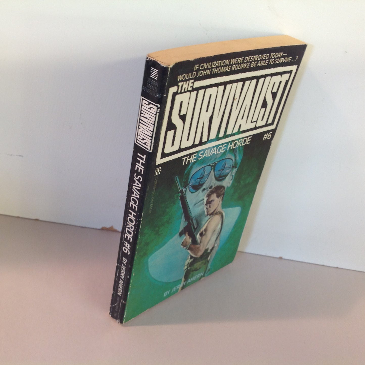 Vintage 1983 Mass Market Paperback THE SURVIVALIST #6: The Savage Horde