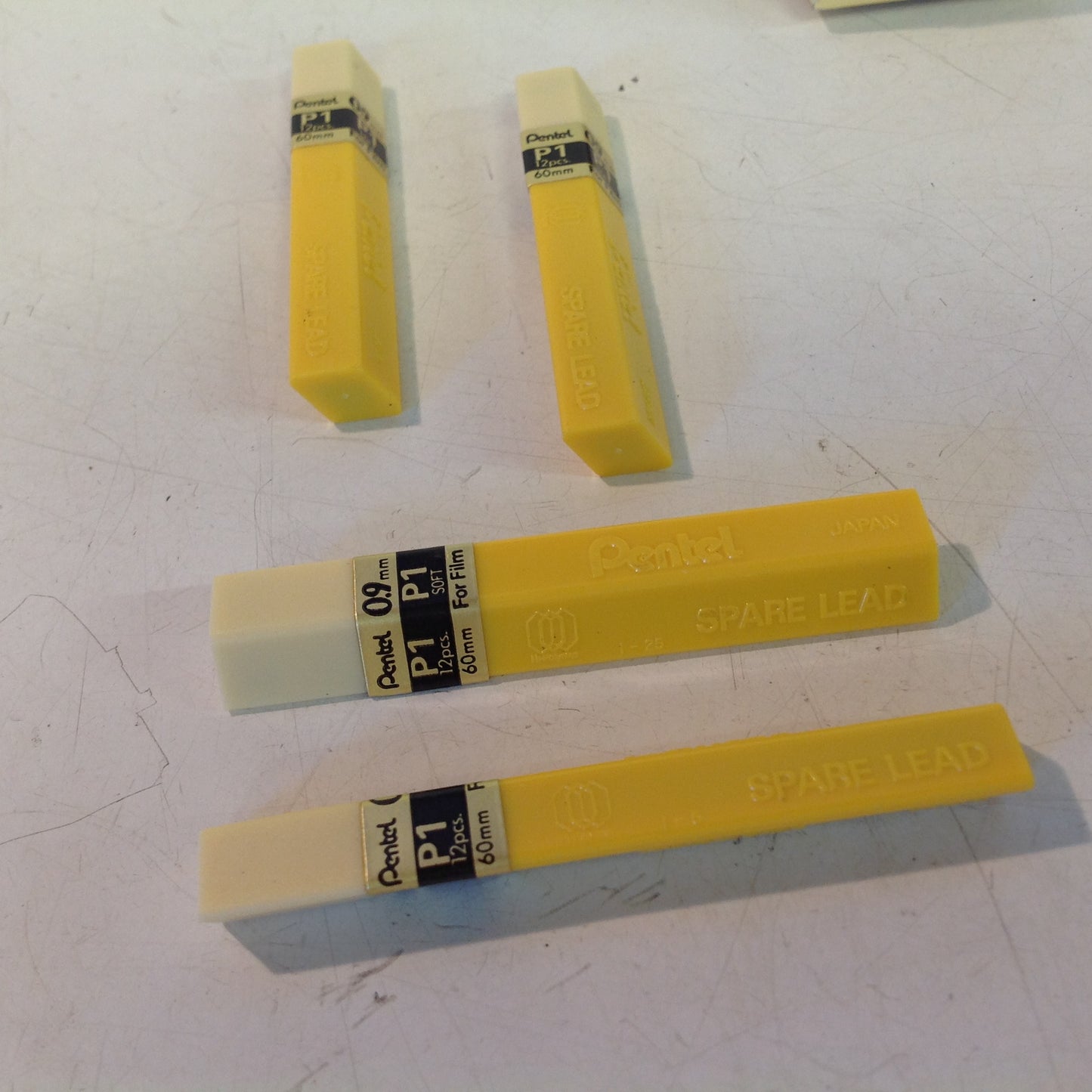 Vintage 1990's Pentel Mechanical Pencil NOS Refill Film Lead Regular Fine 0.9 mm #CF9-P1 Box of 12