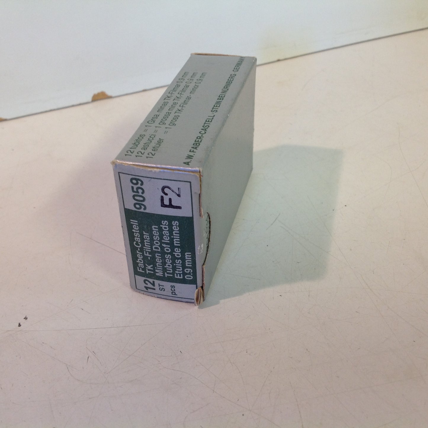 Vintage 1990's Faber-Castell Mechanical Pencil NOS Refill Lead TK-Minen"B" 0.9 mm 9069 Box of 6