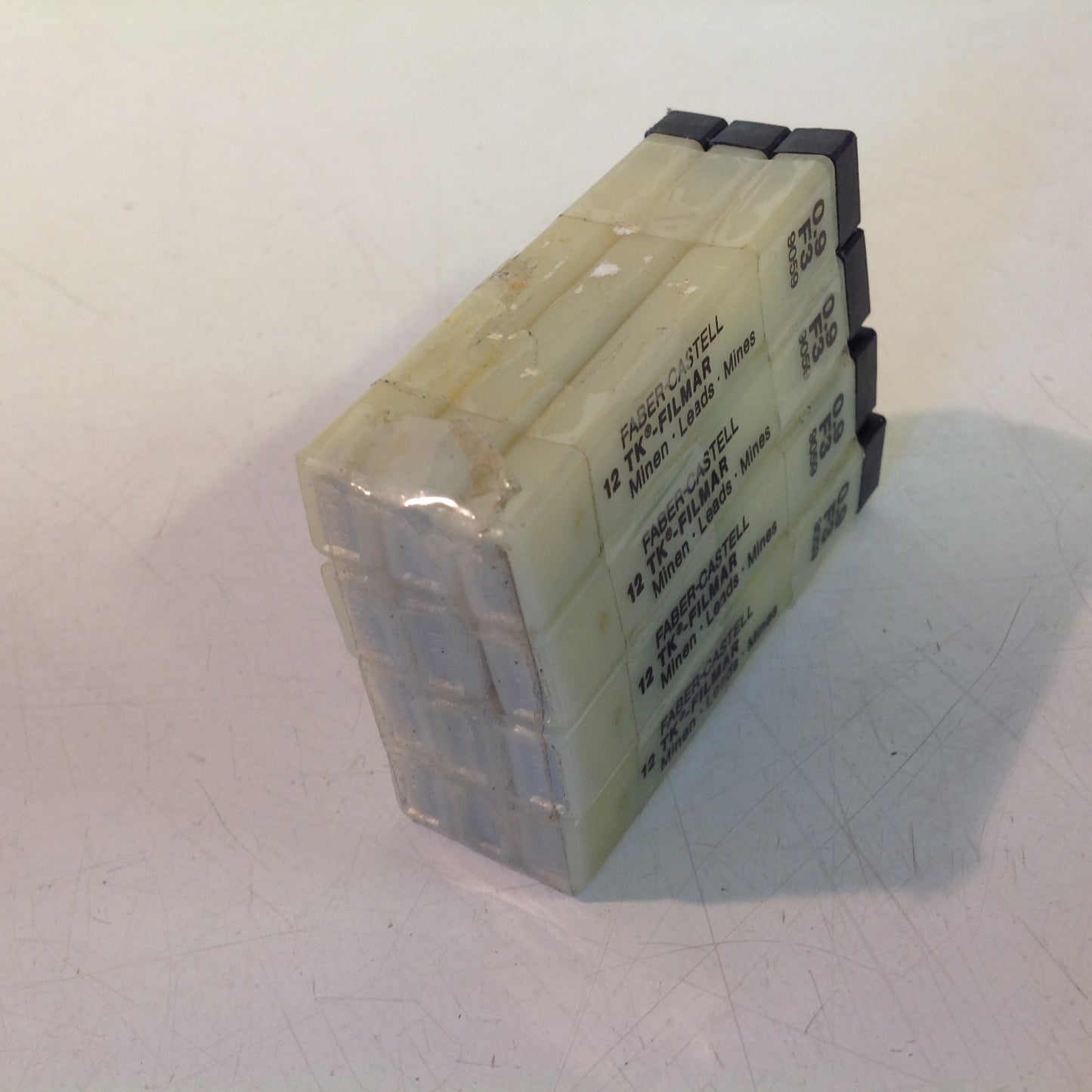 Vintage 1990's Faber-Castell Mechanical Pencil NOS Refill Leads TK-Filmar "F3" 0.9 mm 9069 Pack of 12