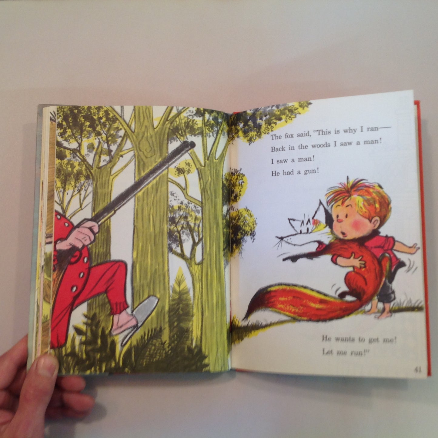 Vintage 1958 Children's Hardcover A FLY WENT BY Mike McClintock Fritz Siebel Dr. Seuss Book Club Ed