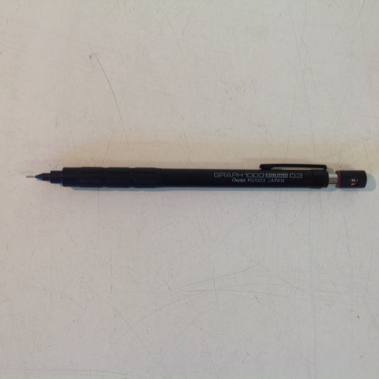 Vintage 1990's NOS Unused Pentel PG1003 Graph 1000 for Pro 0.3 Mechanical Pencil