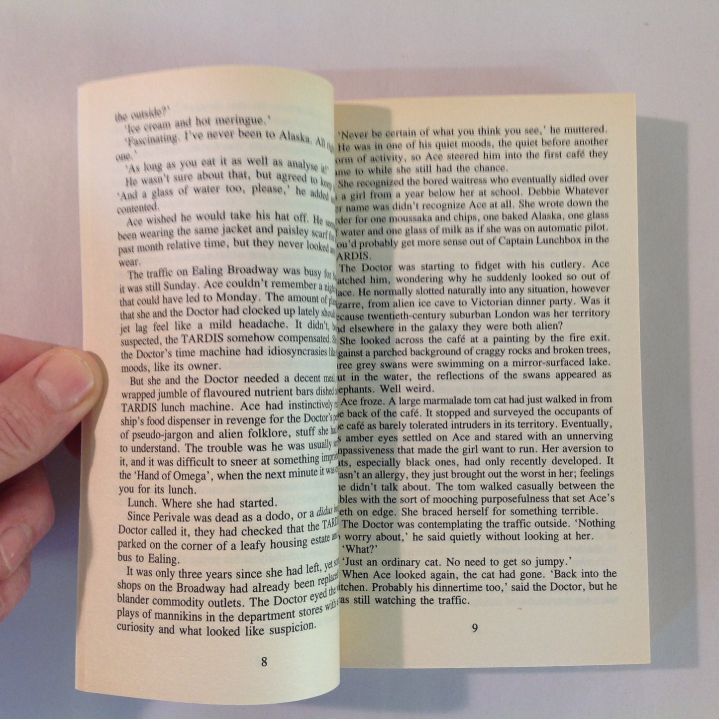 Vintage 1992 Mass Market Paperback DOCTOR WHO THE NEW ADVENTURES: Cat's Cradle: Time's Crucible