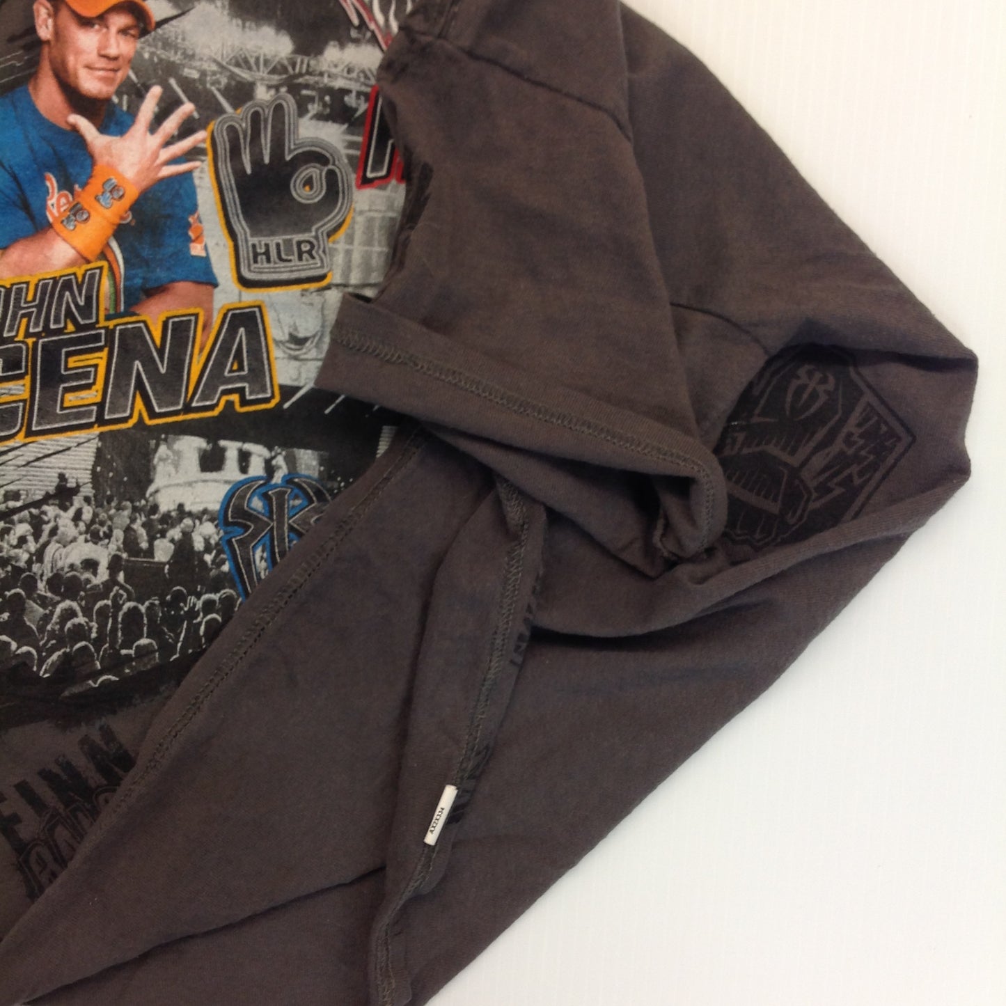 2018 WWE Official Licensed Large Youth Short-Sleeve T-Shirt John Cena Finn Balon Roman Reign HLR