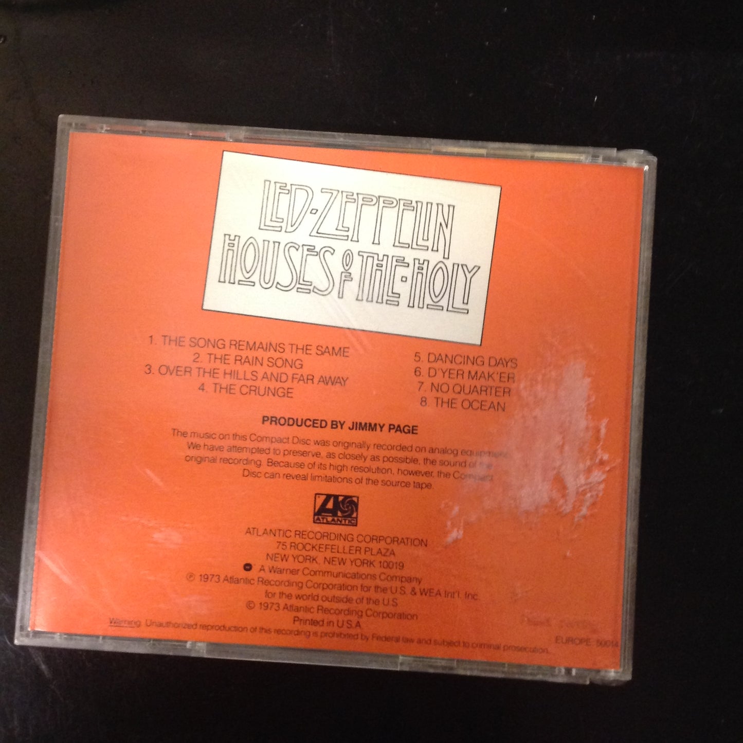 Led Zeppelin - Houses of the Holy *Single #9