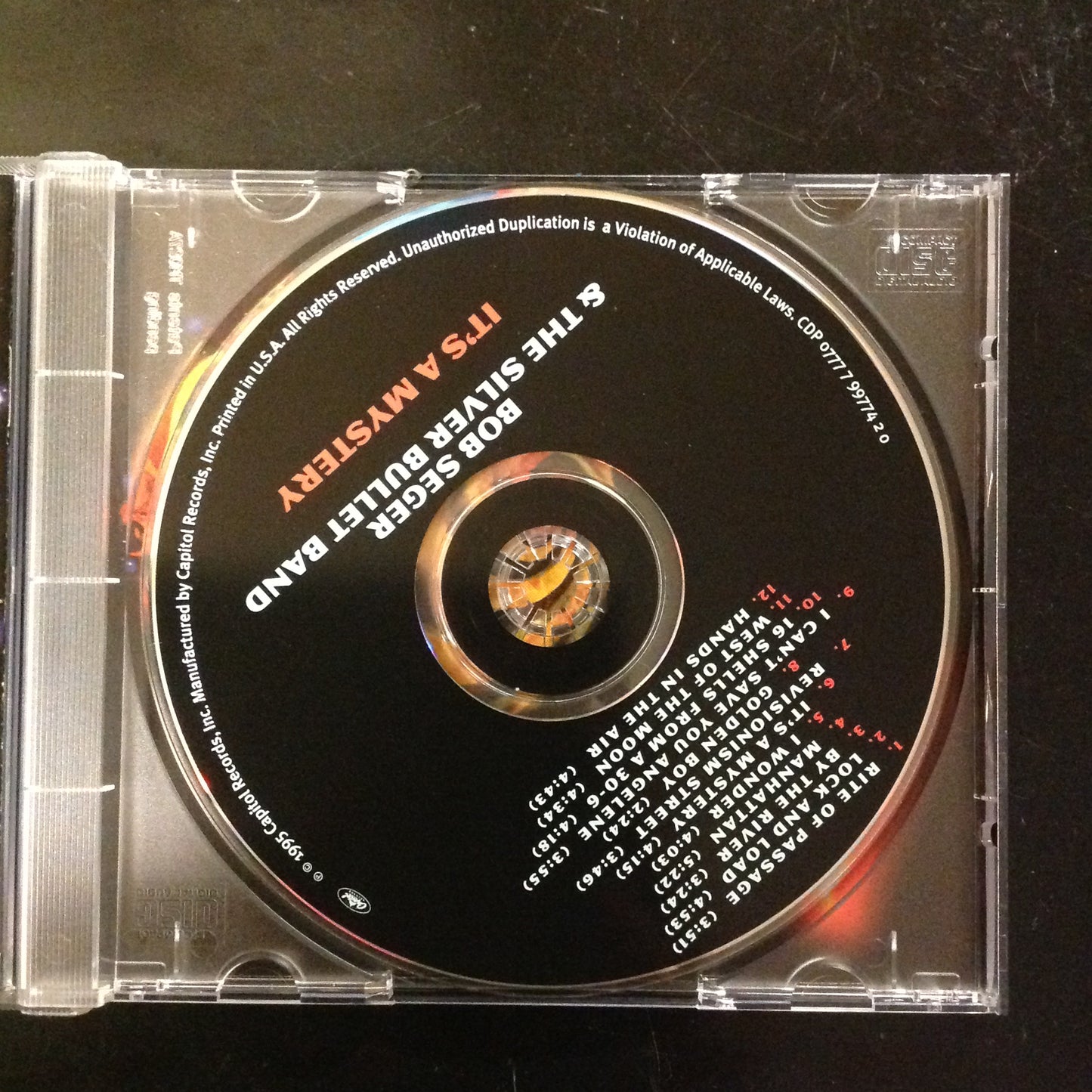 Bob Seger & The Silver Bullet Band It's A Mystery *Single #52