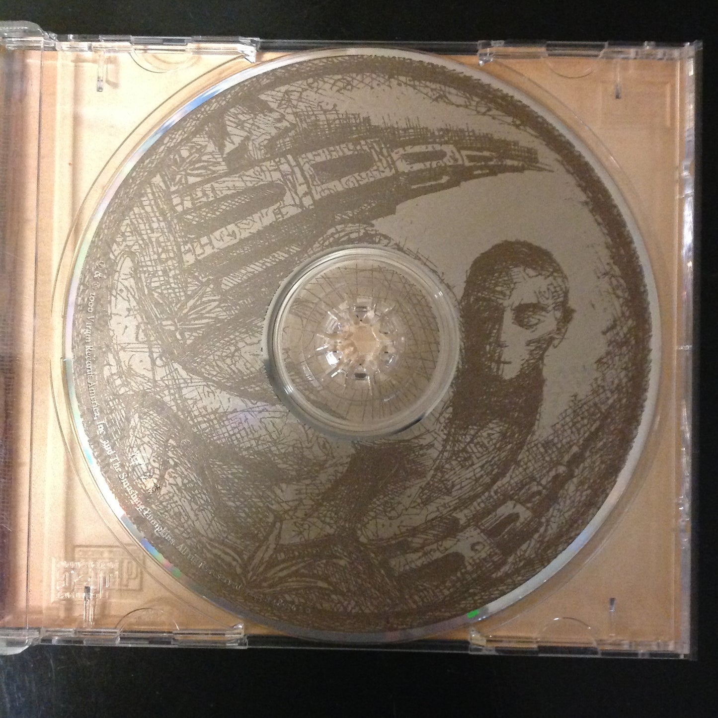CD The Smashing Pumpkins Siamese Dream "Clean Version" No Song Titles on Back
