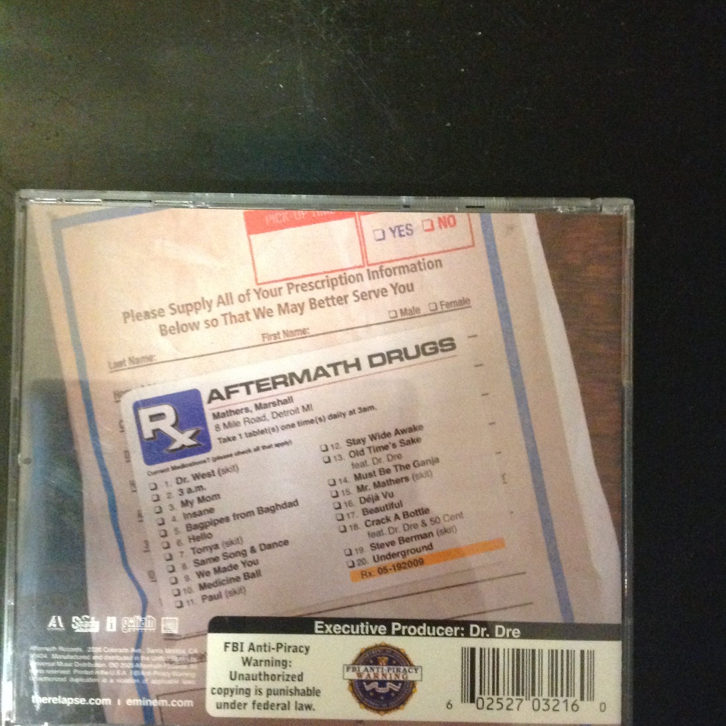 Eminem - Relapse *Single #164