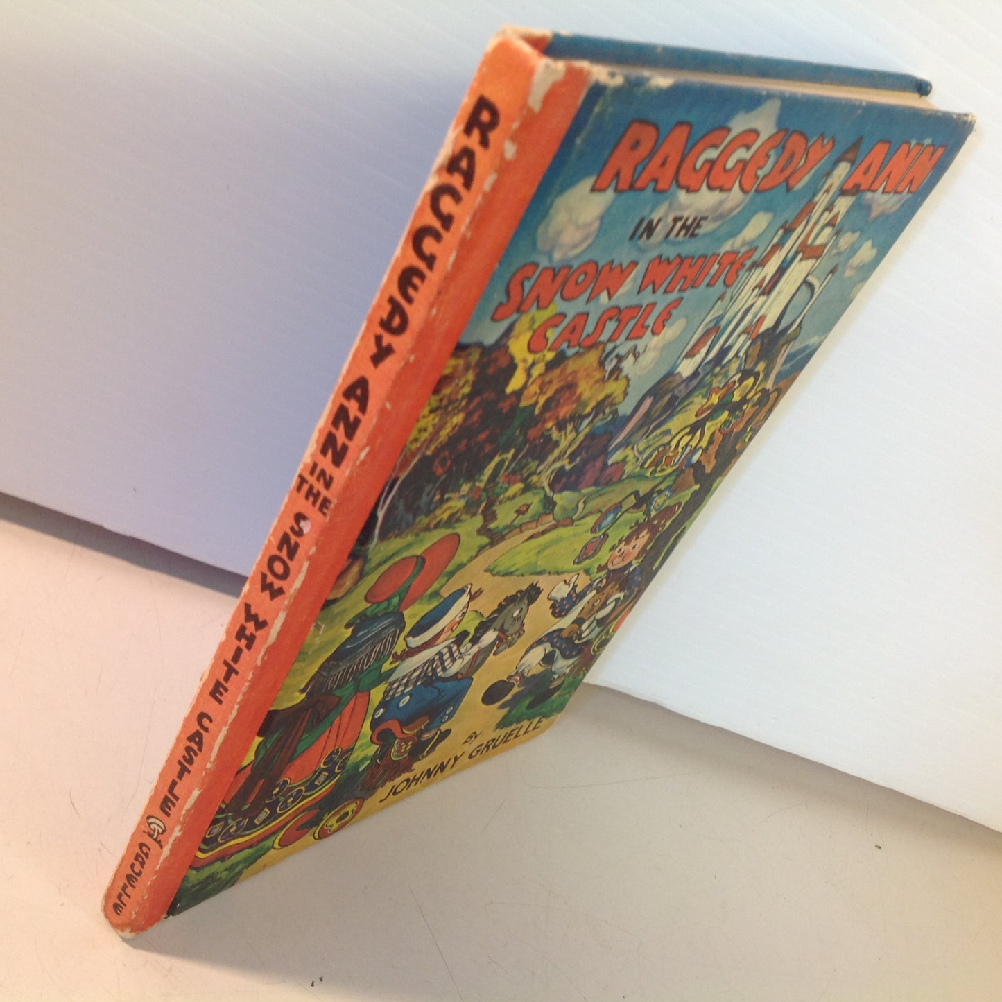 Vintage 1960 Bobbs-Merrill Hardcover Book Raggedy Ann in the Snow White Castle by Johnny Gruelle