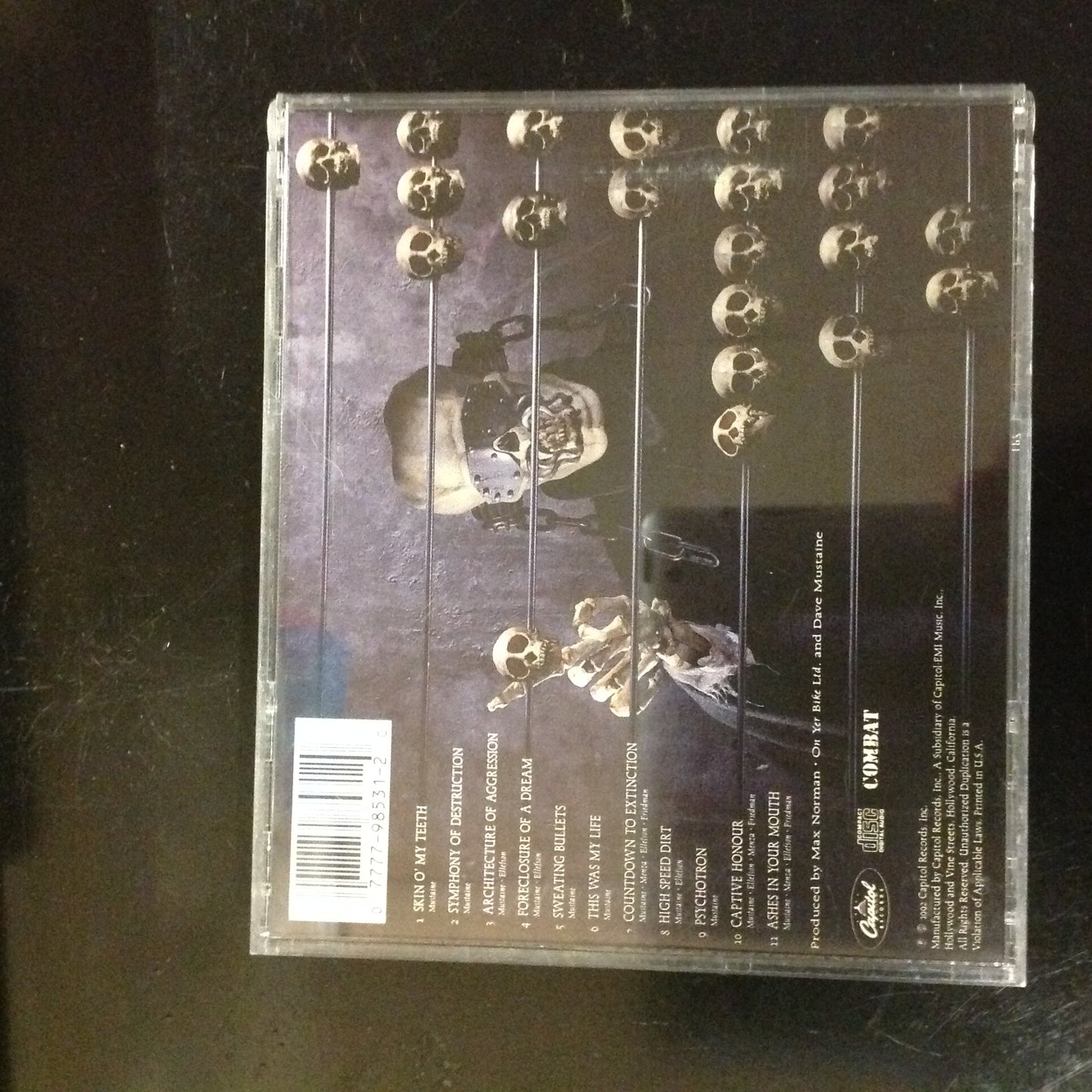 CD Megadeth Countdown To Extinction CDP 7985312 Heavy Metal