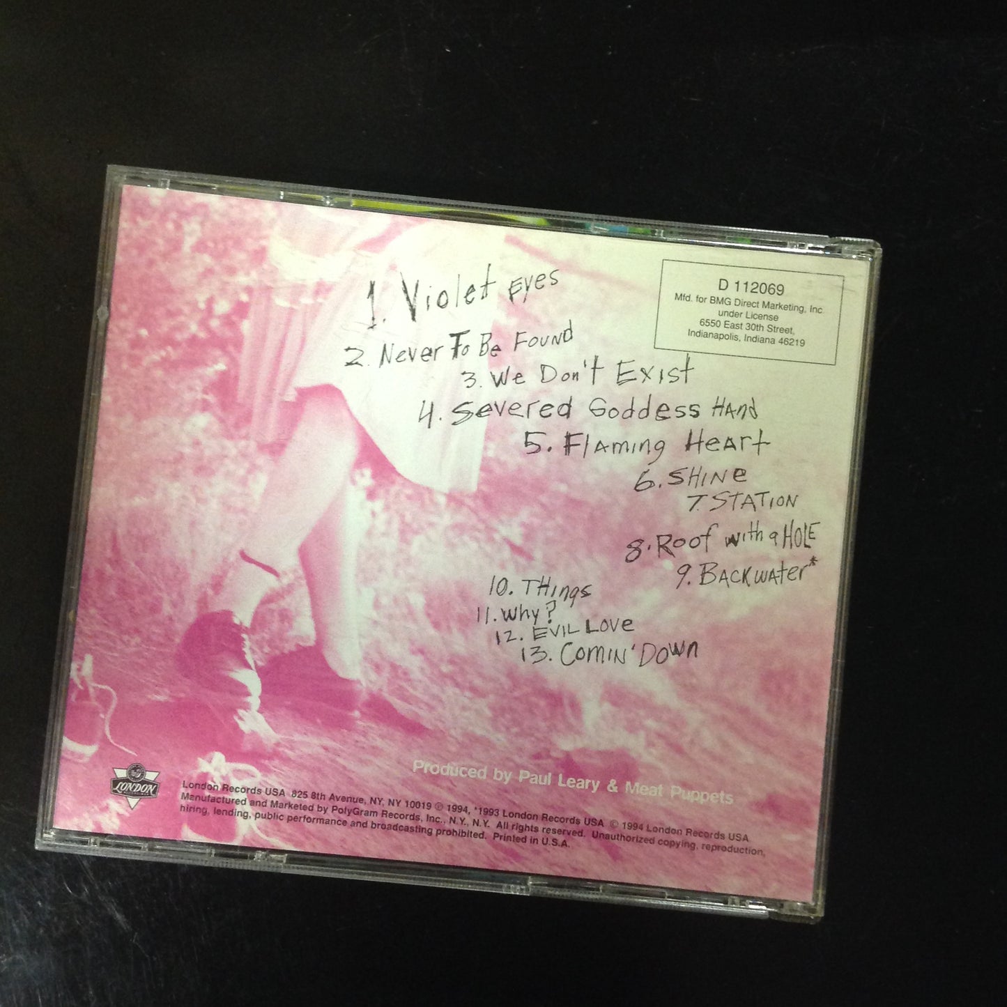 BARGAIN CD Meat Puppets Too High To Die 828 484-2 London