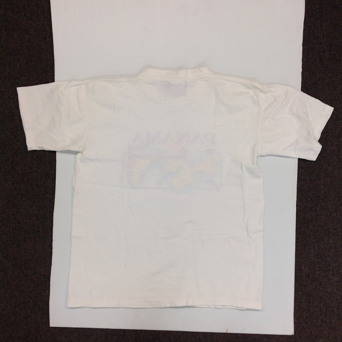 Vintage Tropic Plus Cotton Souvenir White Men's Small Short-Sleeve Panama Canal Points of Interest T-Shirt