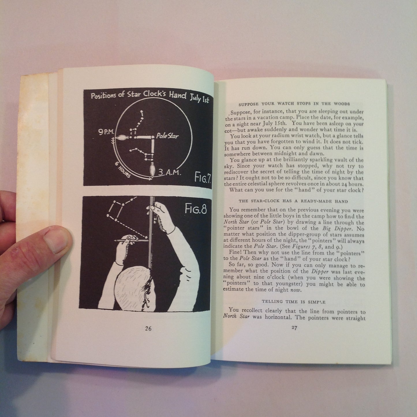 Vintage 1965 Beginner's Guide to Astronomy Discover the STARS How to Use the Telescope Johnson and Adler