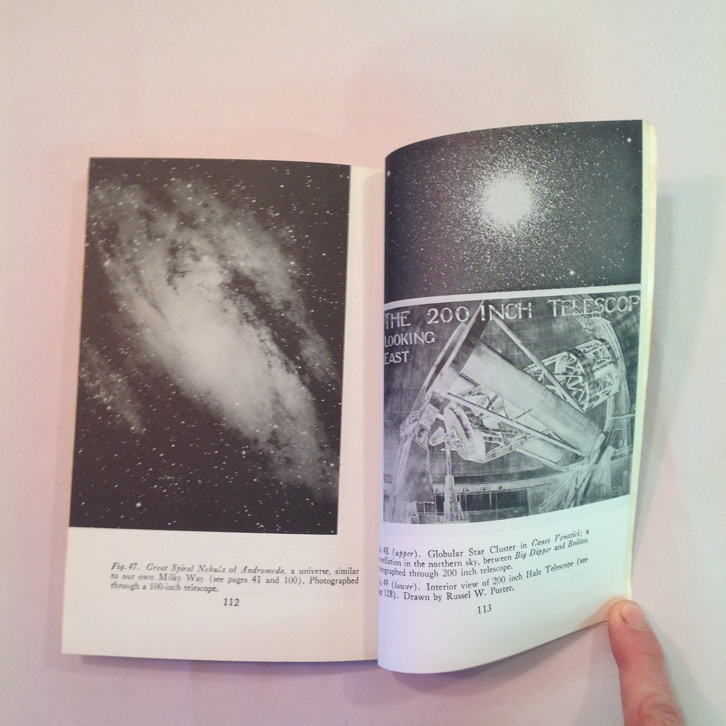Vintage 1965 Beginner's Guide to Astronomy Discover the STARS How to Use the Telescope Johnson and Adler