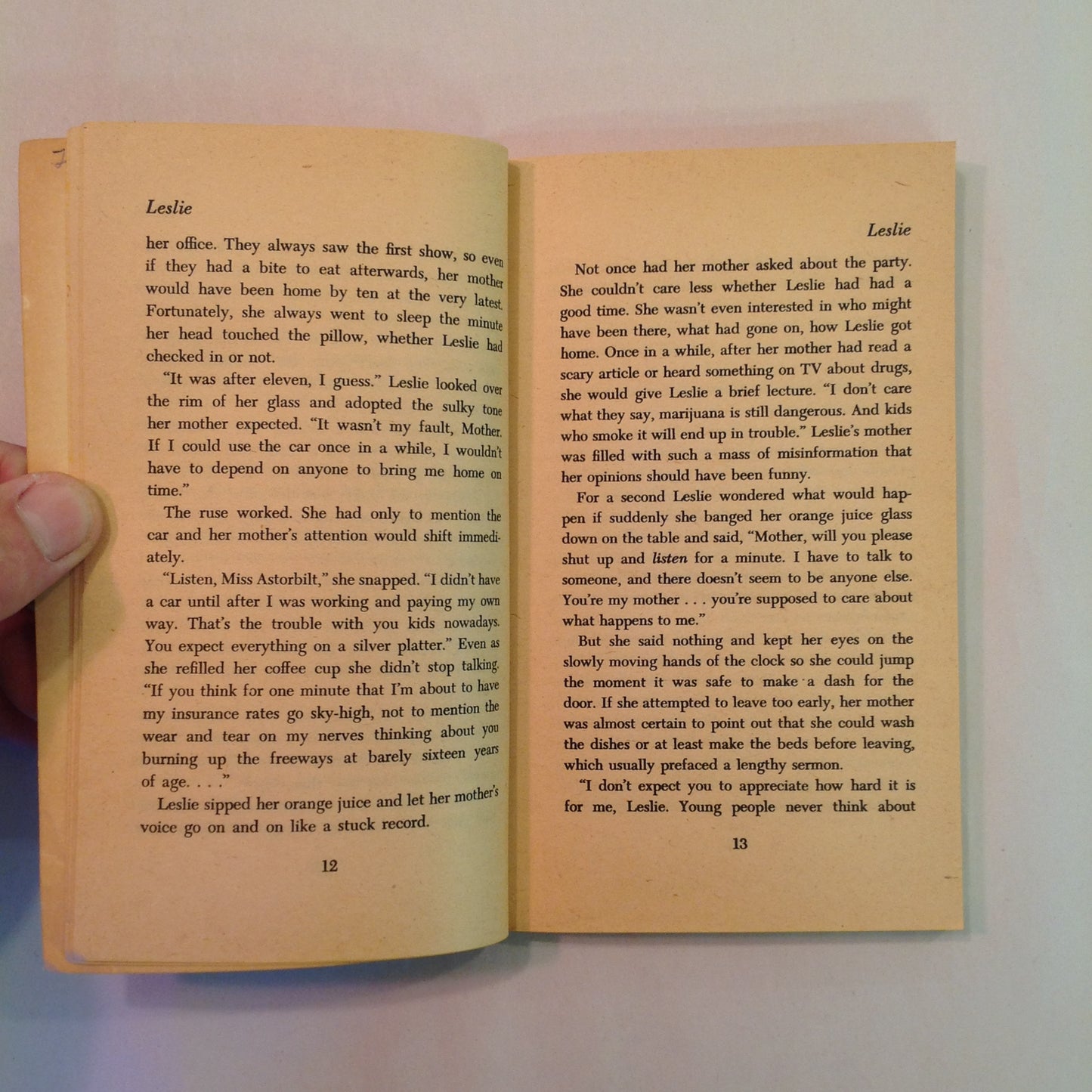 Vintage 1972 Mass Market Paperback Leslie Zoa Sherburne Xerox Education Publications