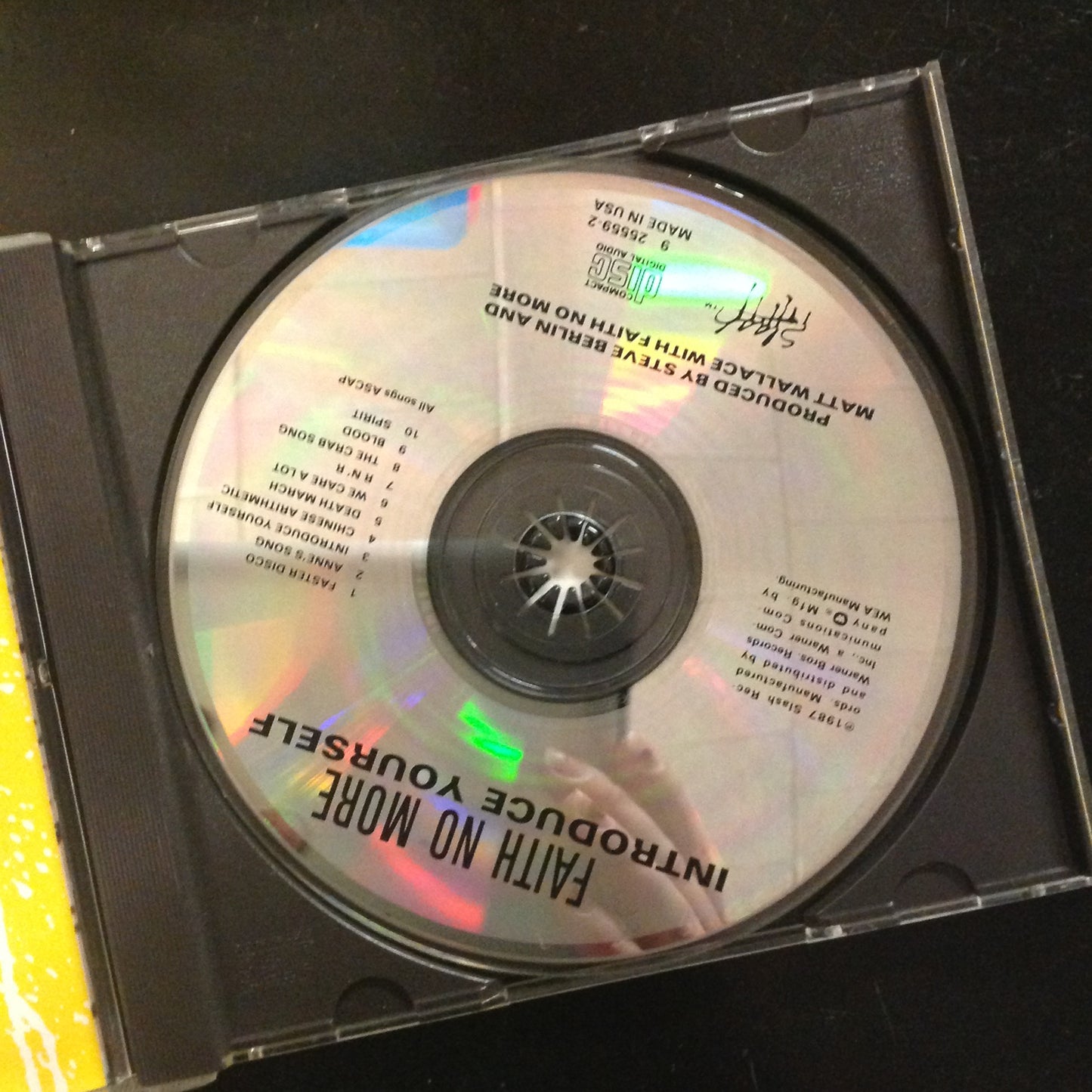 CD Faith No More Introduce Yourself Slash 925559-2