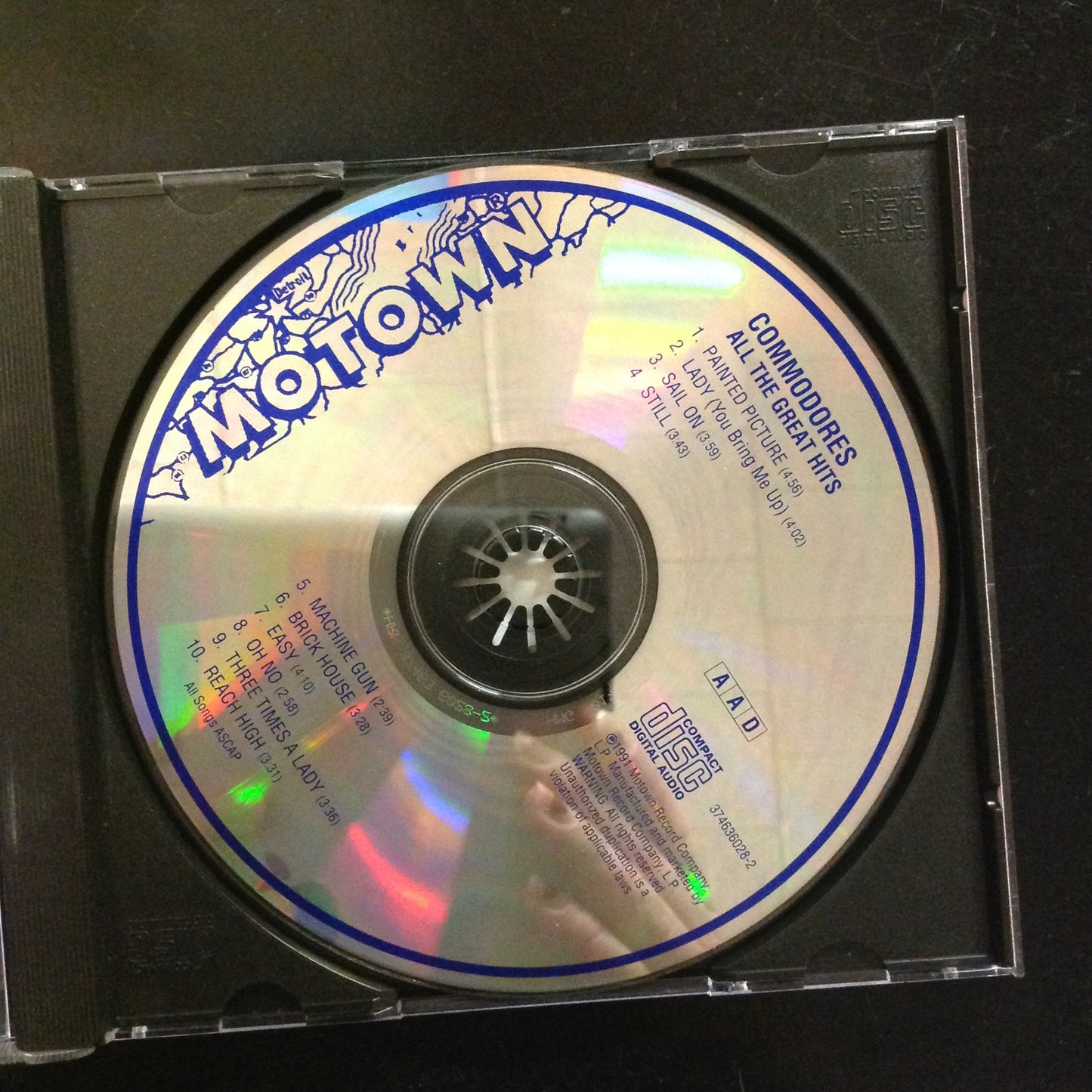 The Commodores - All The Greatest Hits *Single #160