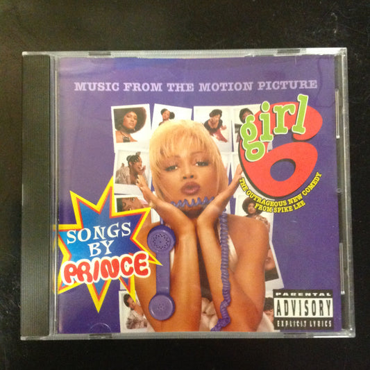 CD Music From The Motion Picture Girl 6 By Prince Warner Bros 946239-2 Movie Soundtrack