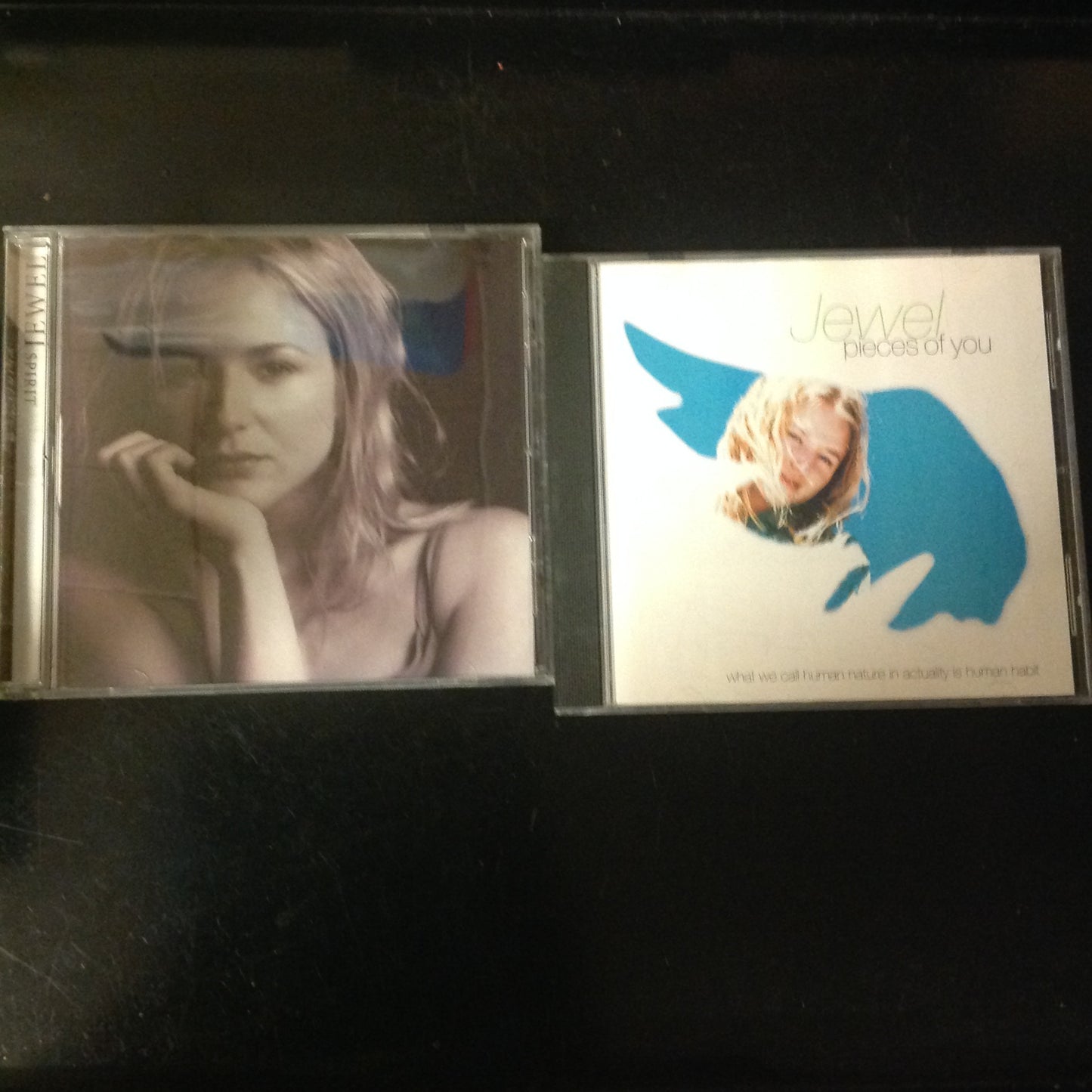 PAIR BARGAIN CDs Jewel Pieces of You, Spirit 82700-2 82950-2