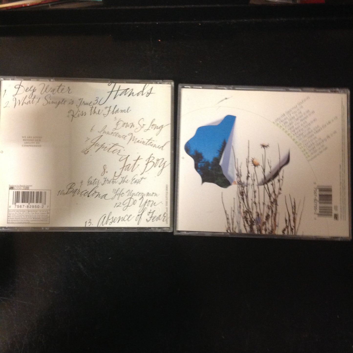 PAIR BARGAIN CDs Jewel Pieces of You, Spirit 82700-2 82950-2