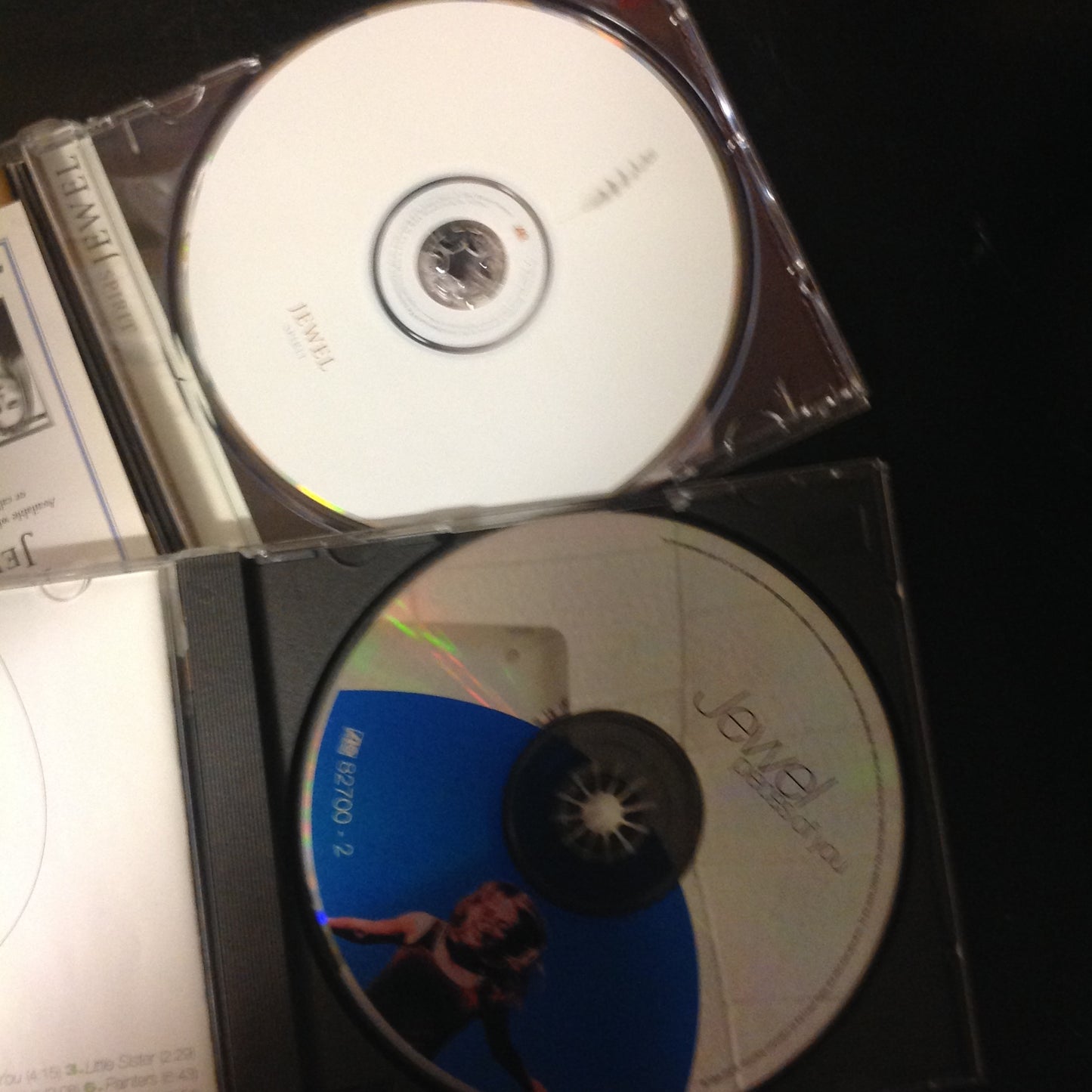 PAIR BARGAIN CDs Jewel Pieces of You, Spirit 82700-2 82950-2