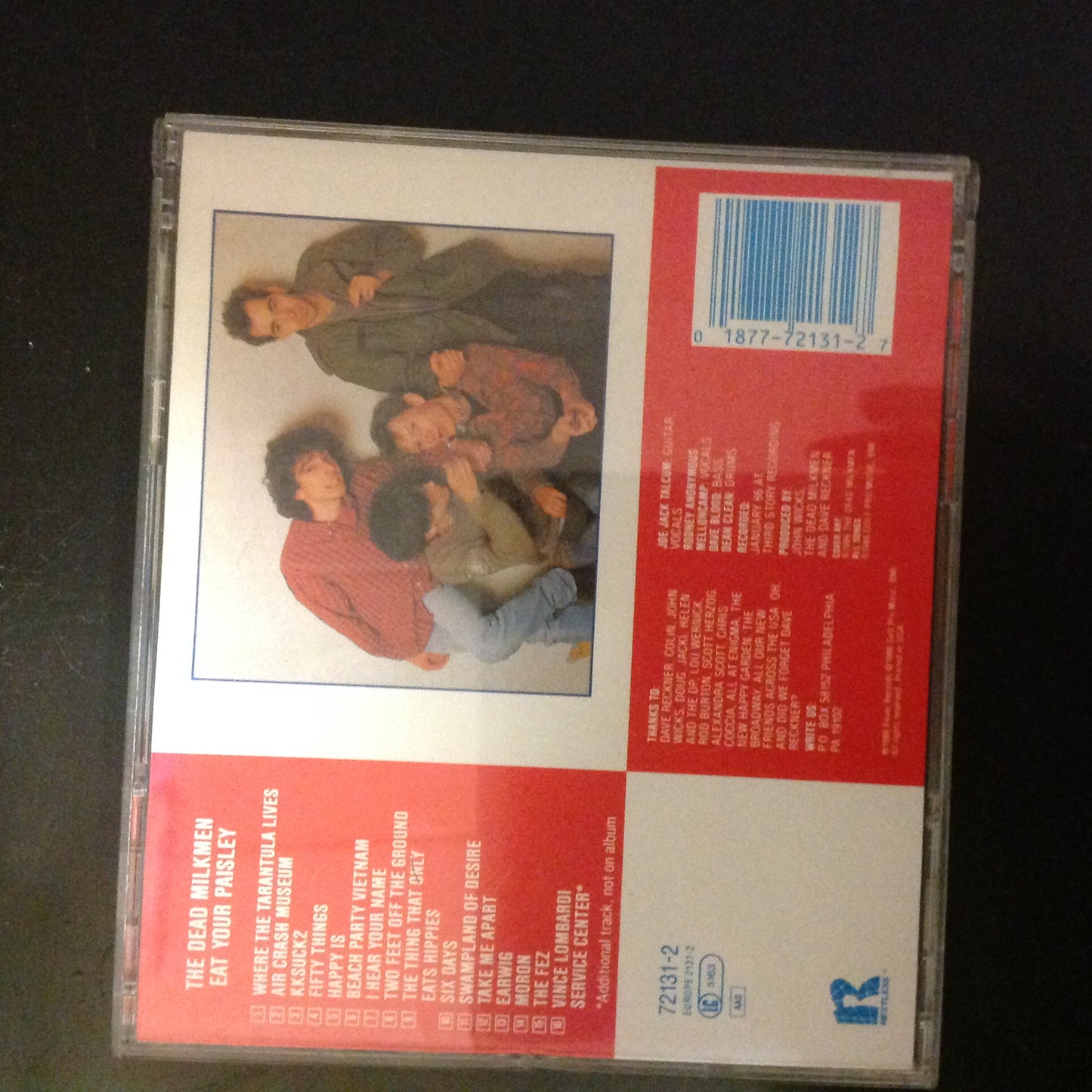 CD The Dead Milkmen Eat Your Paisley Restless 72131-2