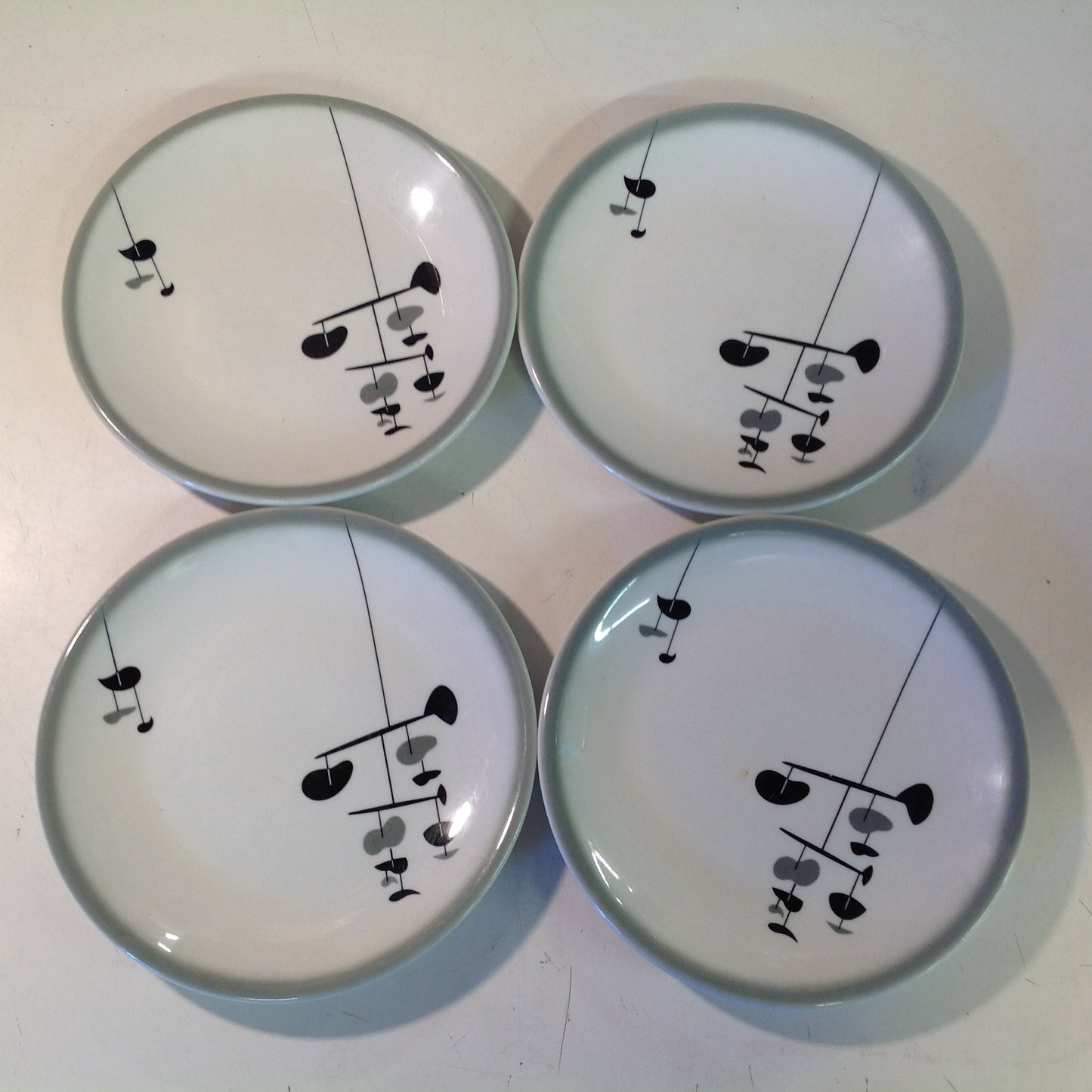 Vintage 1950's Shenango China Mobile Pattern Dishware