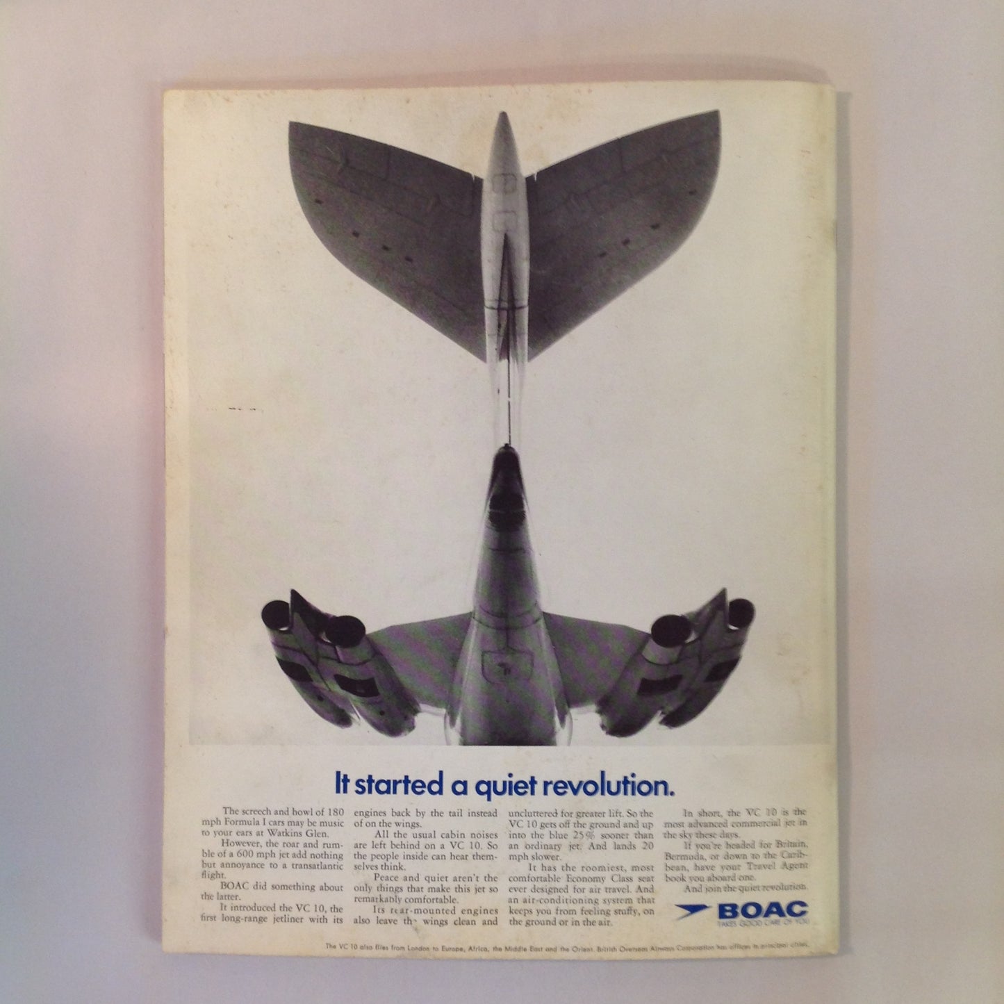 Vintage October 1 1967 Grand Prix of the United States Watkins Glen New York Program