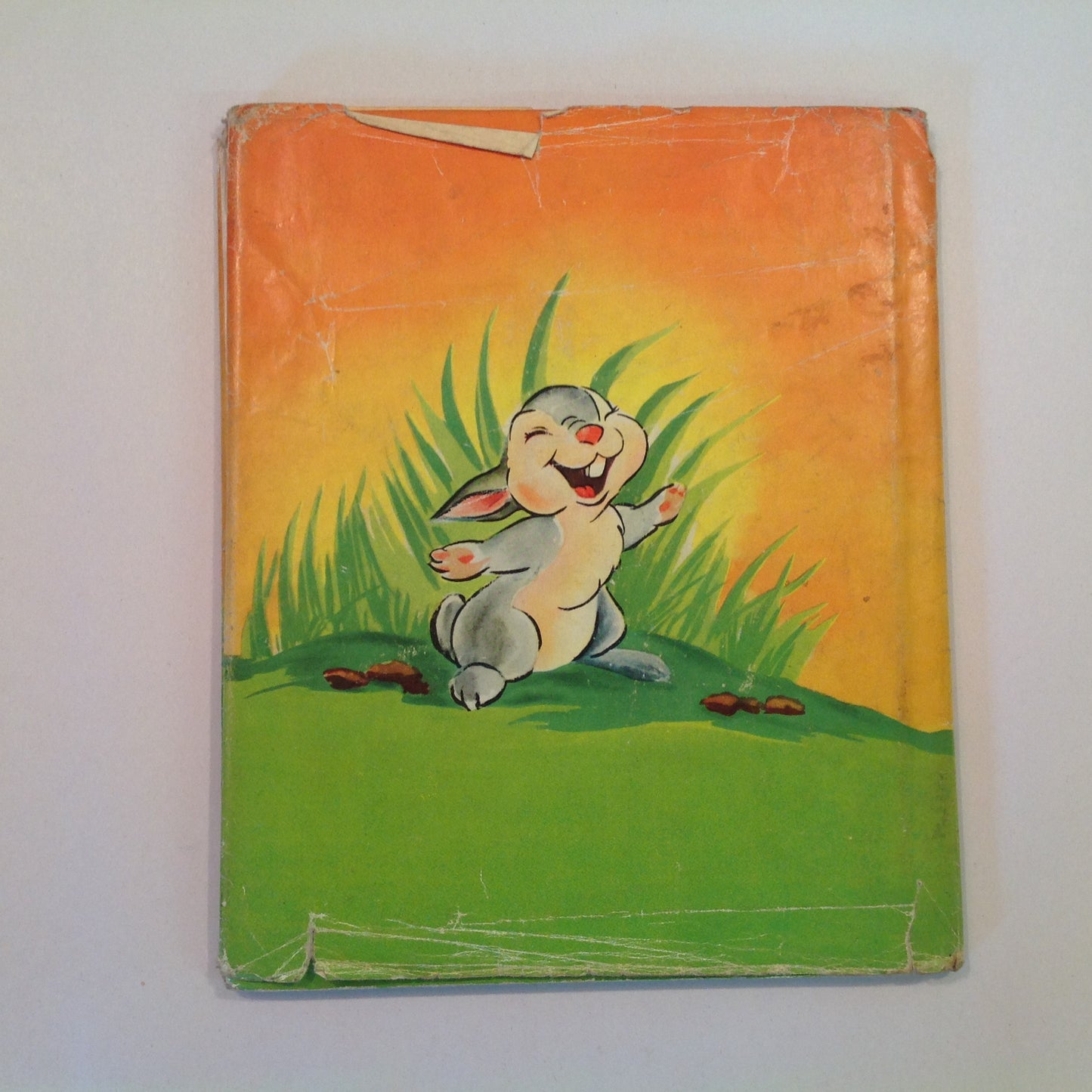 Vintage 1942 Children's Hardcover Picture Book Walt Disney's Thumper