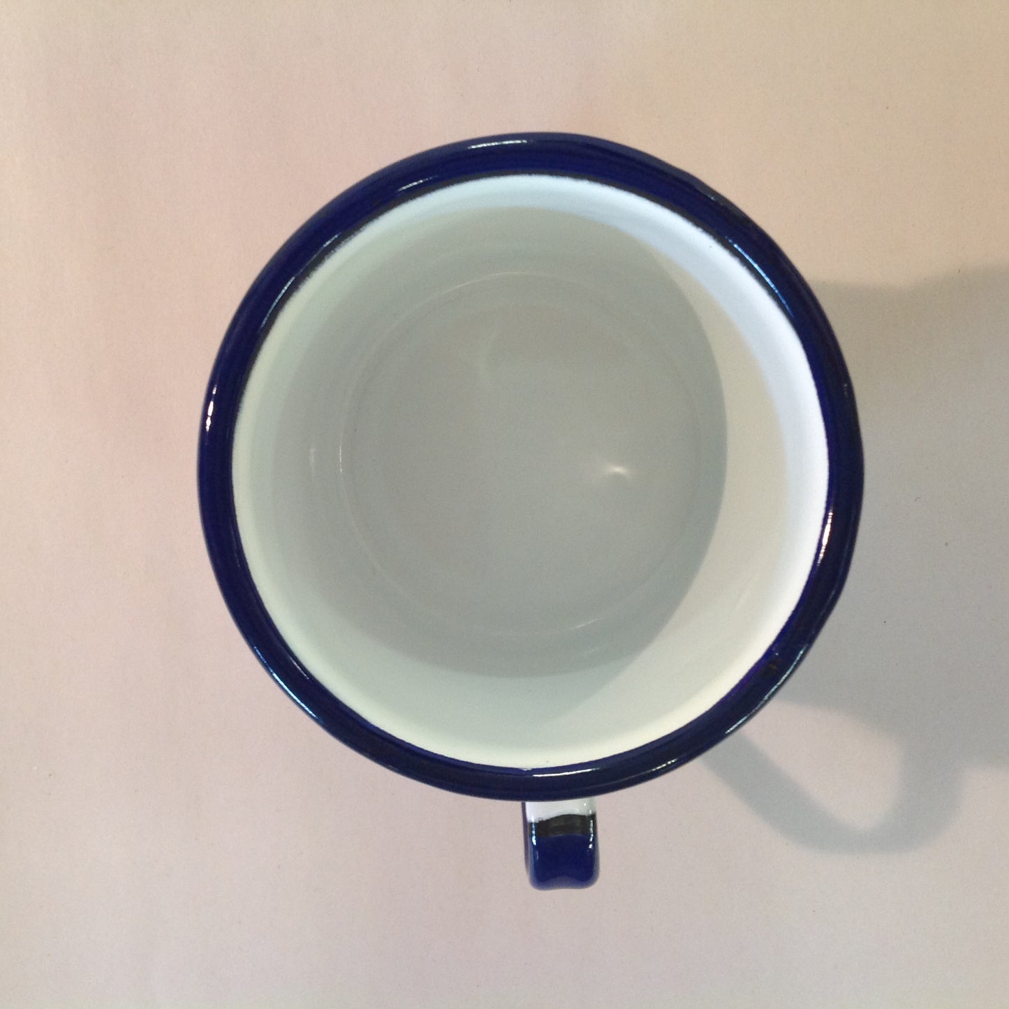 Vintage Gradi 11 ca Enamelware Whiskey Mug Scottish Clan Brodie Ballantine's Finest Scotch Whisky