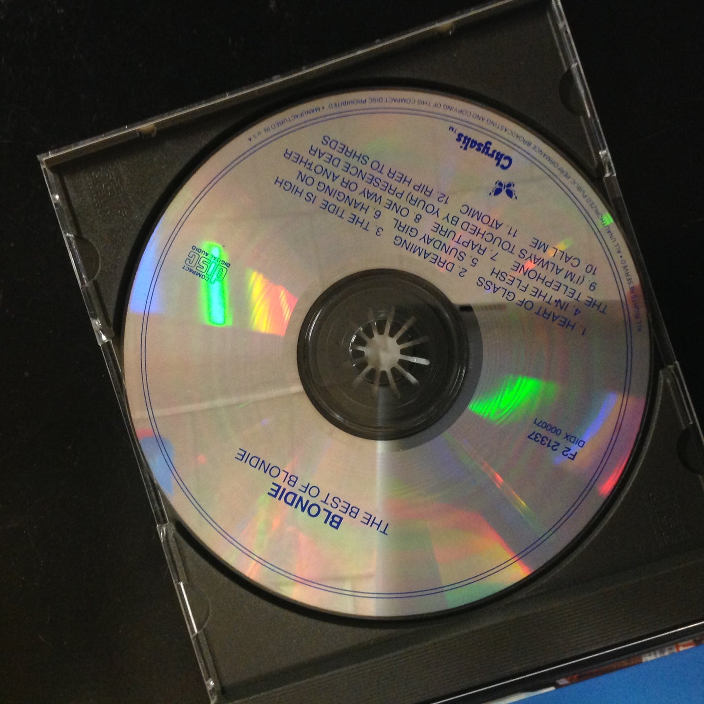CD Blondie The Best Of F221337 DIDX71