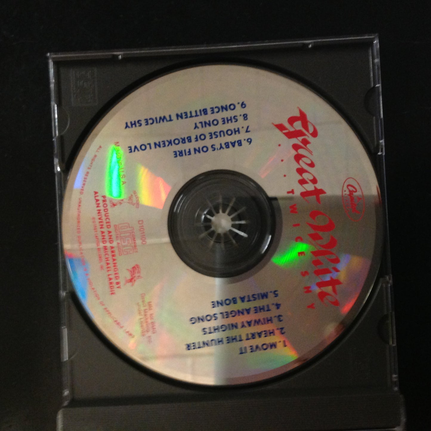 Great White - Twice Shy *Single #107