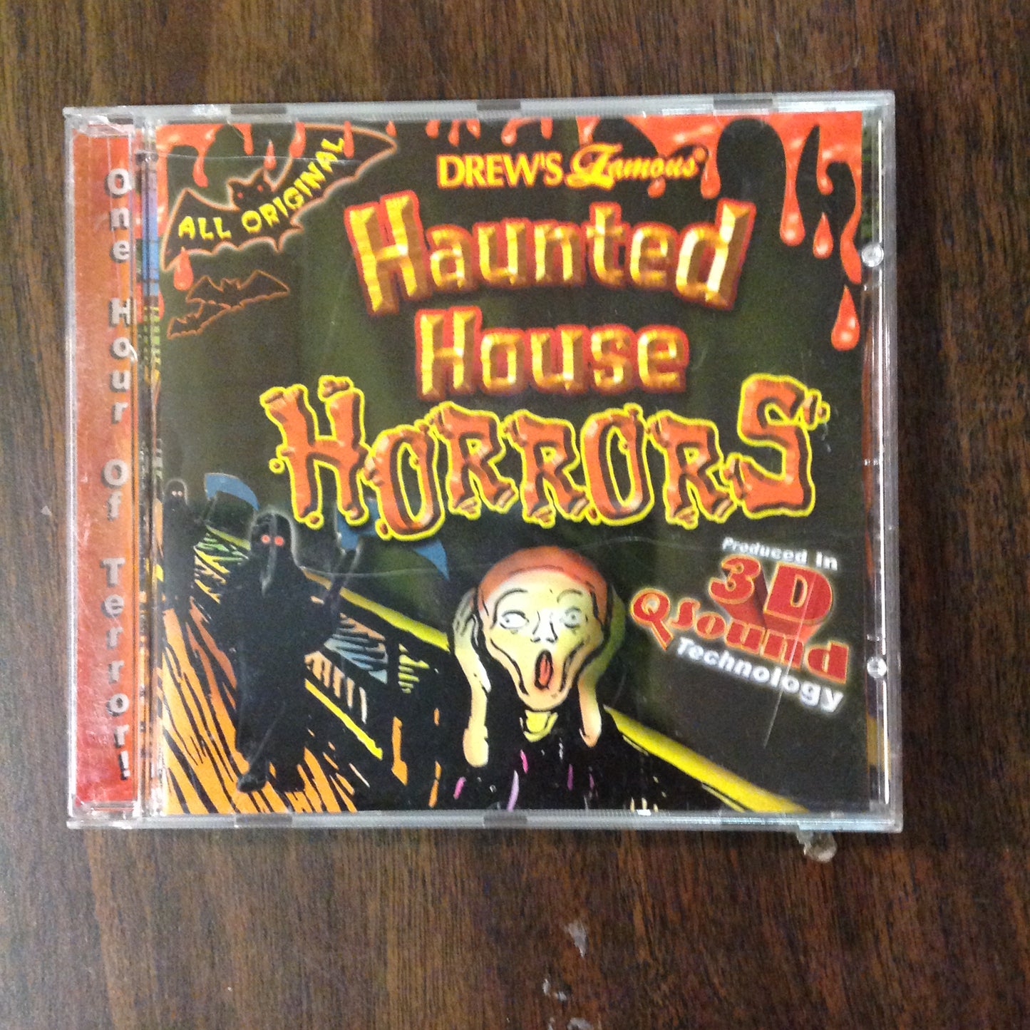 CD Drew's Famous All Original Haunted House Horrors 3D Sound Halloween Spooky Soundtrack Effects Tutm1107-2