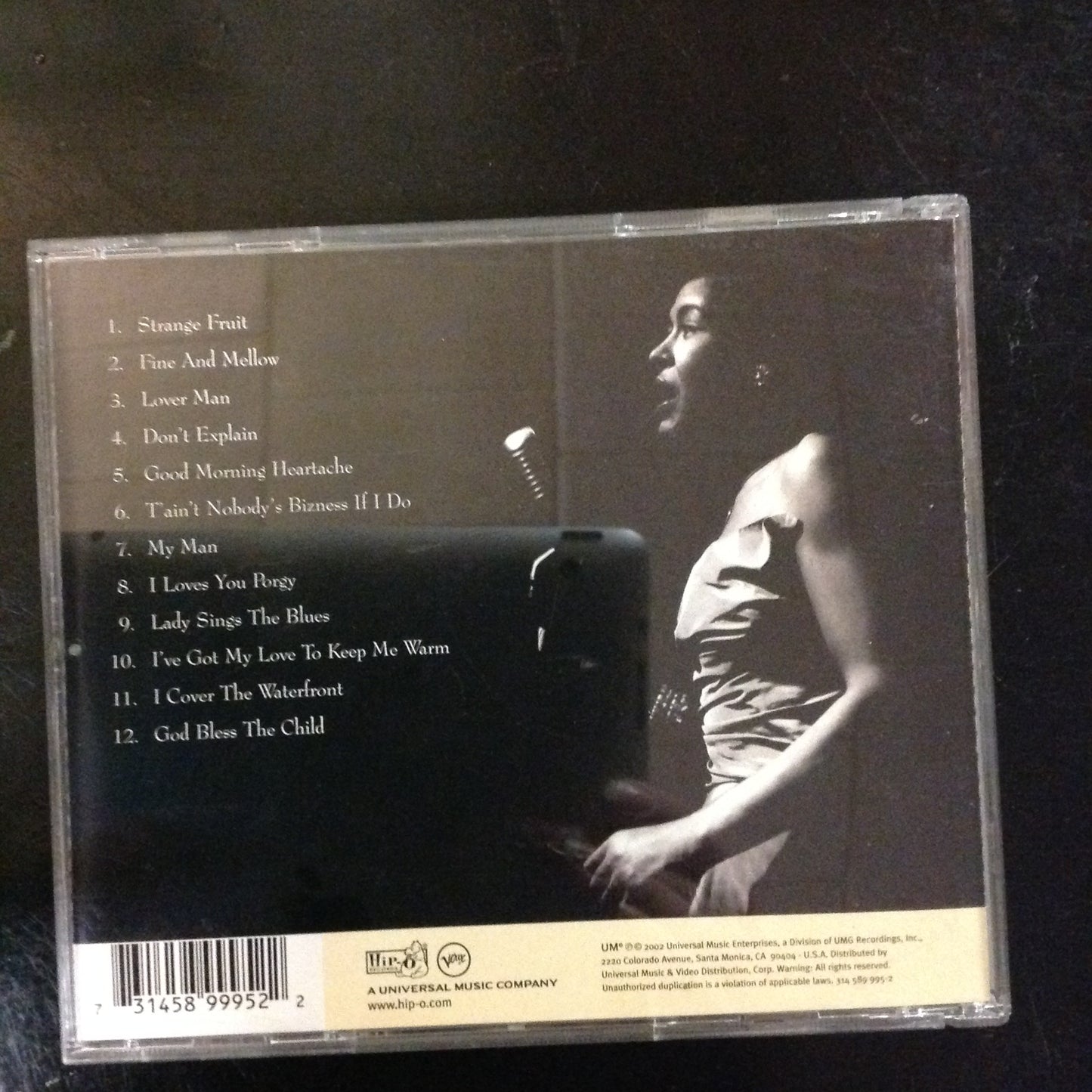 CD Billie Holiday The Best Of 314 589 995-2 Jazz Singer