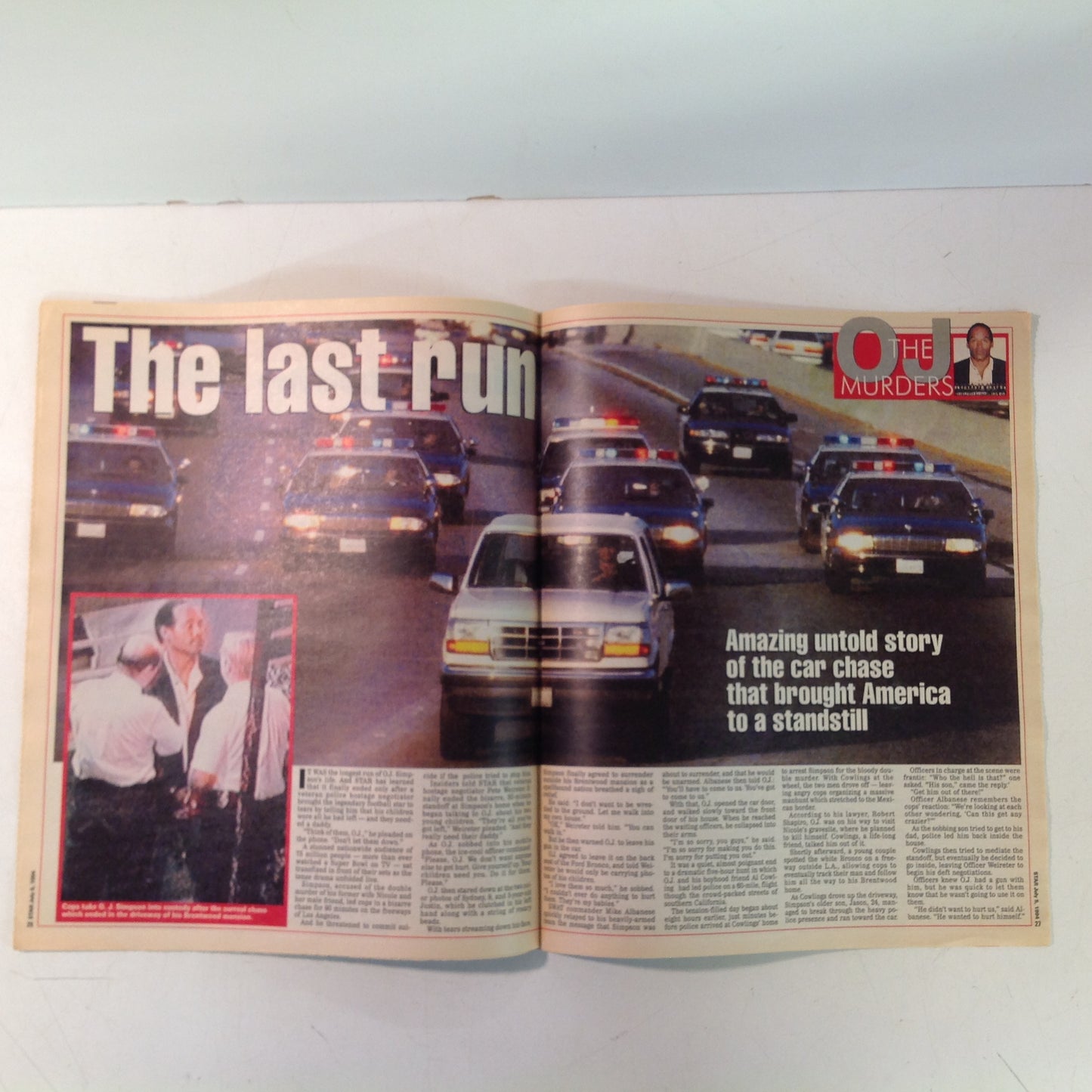 Vintage July 5 1994 STAR World Exclusive OJ Speaks Out from Jail