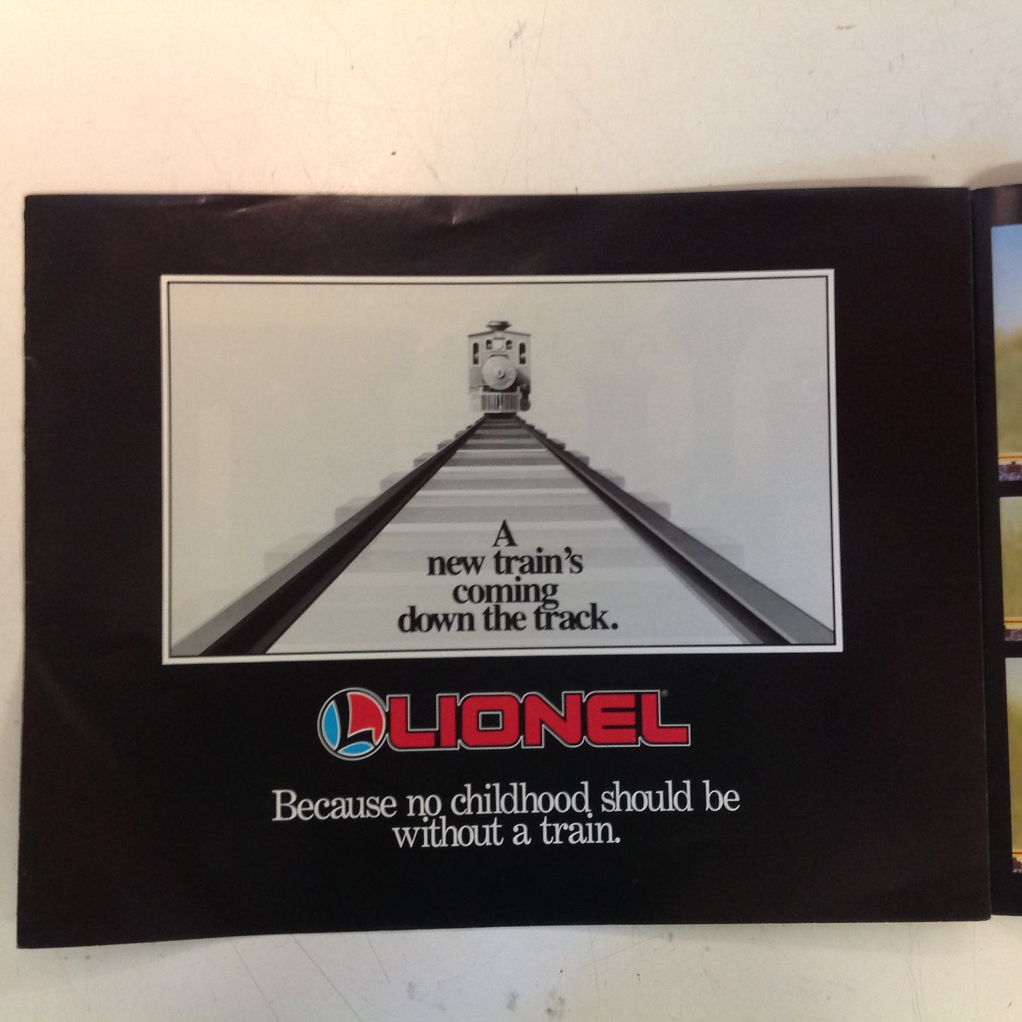Vintage 1987 Lionel Toy Train Large Scale Denver Rio Grande Color Brochure