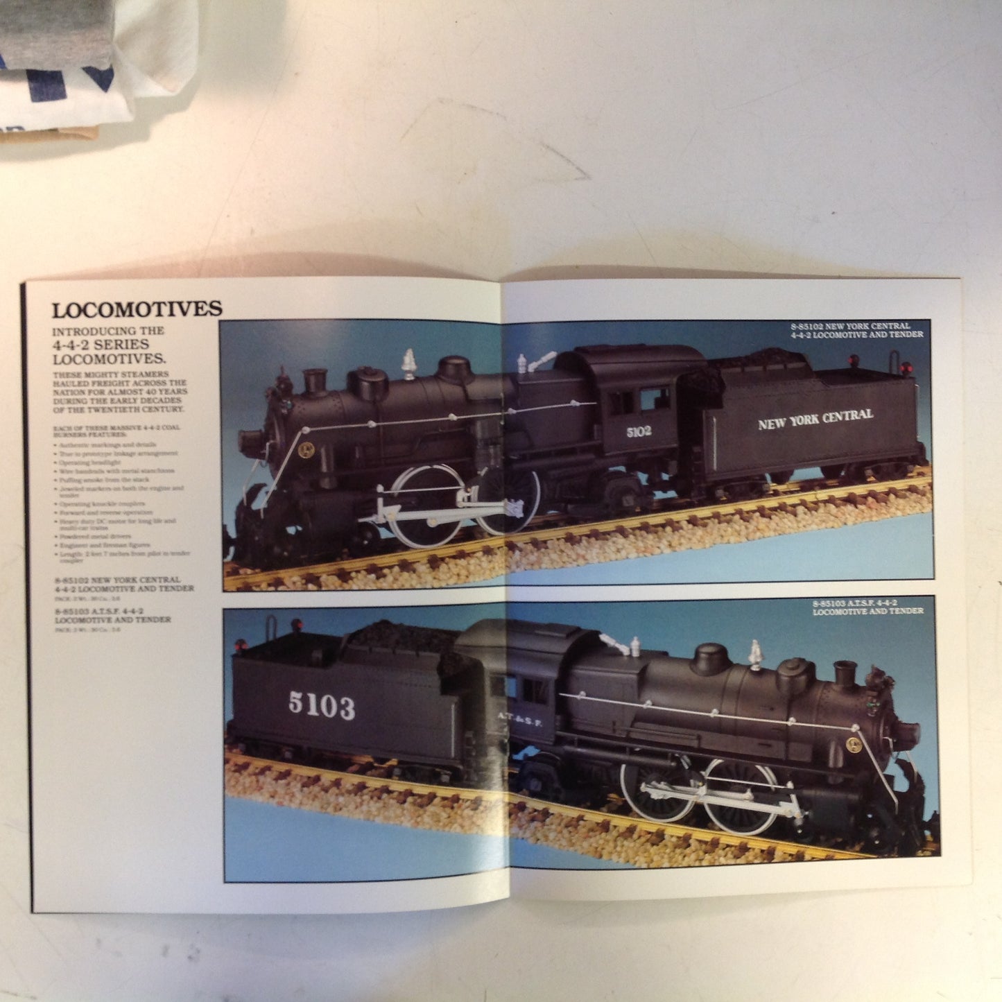 Vintage 1988 LIONEL Large Scale Electric Trains & Accessories Booklet