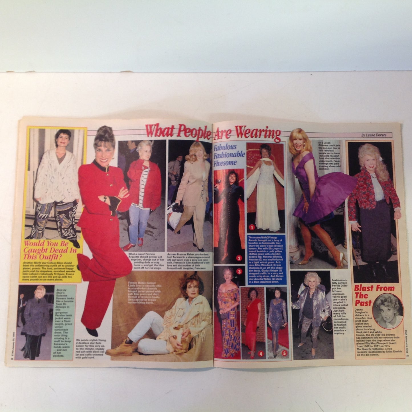 Vintage Jan 25 1994 STAR Four Troubled Princesses Jim Nabors Killer Disease Oprah 40th Jane Seymour Jewel Heist