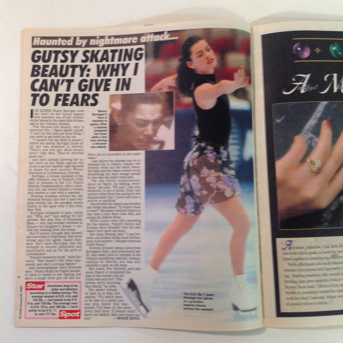 Vintage Jan 25 1994 STAR Four Troubled Princesses Jim Nabors Killer Disease Oprah 40th Jane Seymour Jewel Heist