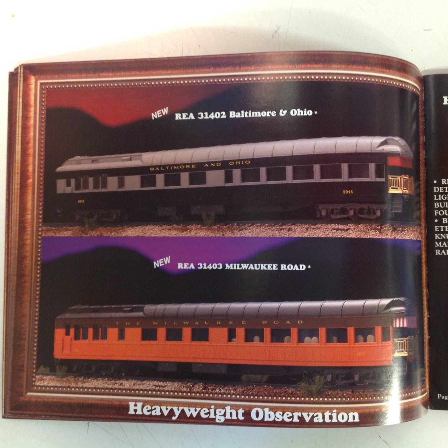 Vintage 1989 Railway Express Agency Aristo Craft Trains Masterpieces Color Model Train Catalog