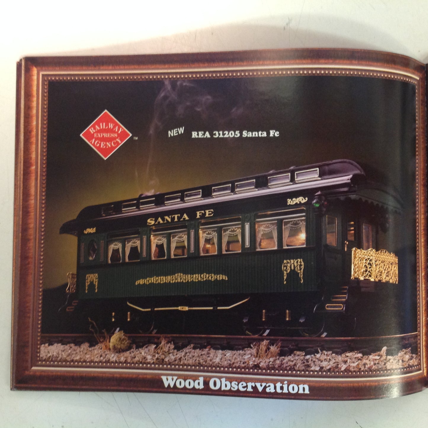 Vintage 1989 Railway Express Agency Aristo Craft Trains Masterpieces Color Model Train Catalog